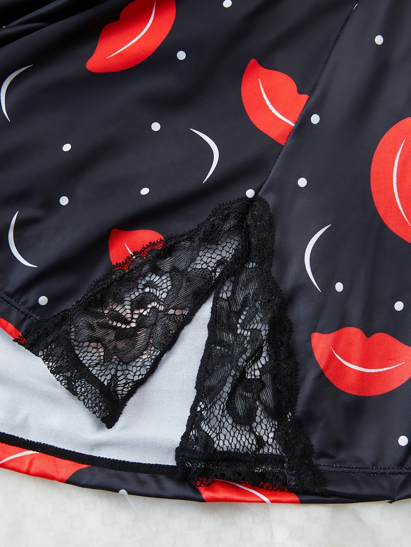 Sexy Dresses for Women Date Night Plus Size Summer, Lace Sleepwear Women Valentine Pajamas Sexy Nightdress