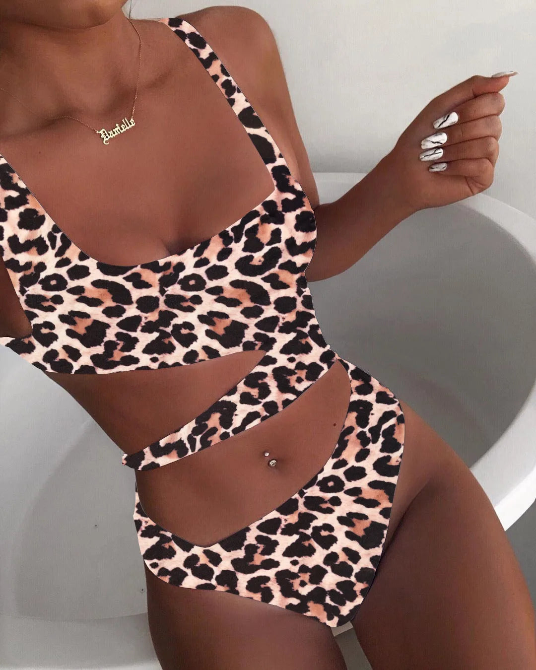 9 Colors Sexy Hollow Swimsuit Skinny One Piece Swimwear Women Maio Biquini Mujer Trikini Banador Monokini Bikini Badpak Femme