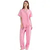 Autumn Loungewear Women Sets Sleepwear Pajamas for Women Set Cotton