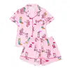 Wholesale Pajamas Set for Women Lounge Wear Shorts Two Piece Set Women Clothing