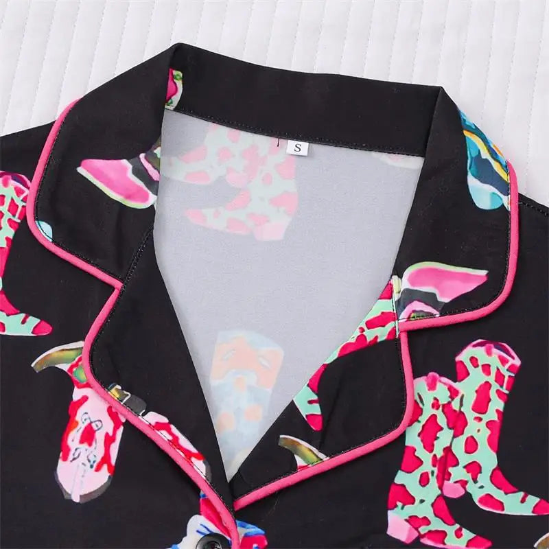 Wholesale Pajamas Set for Women Lounge Wear Shorts Two Piece Set Women Clothing