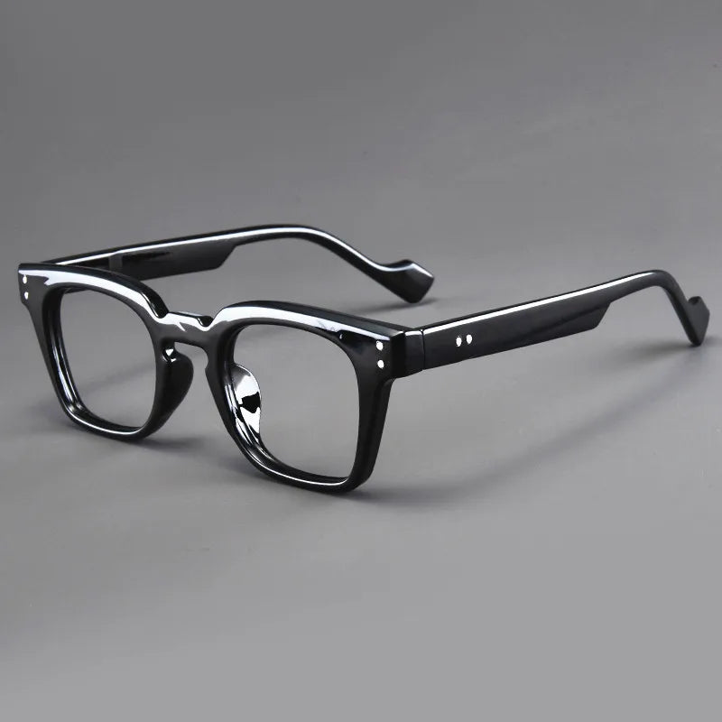 2025 New Square Reading Glasses Men Black Frame Presbyopia Eyeglasses Women Far Sight Optical Eyewear Diopters 0~+4.0 Spectacles