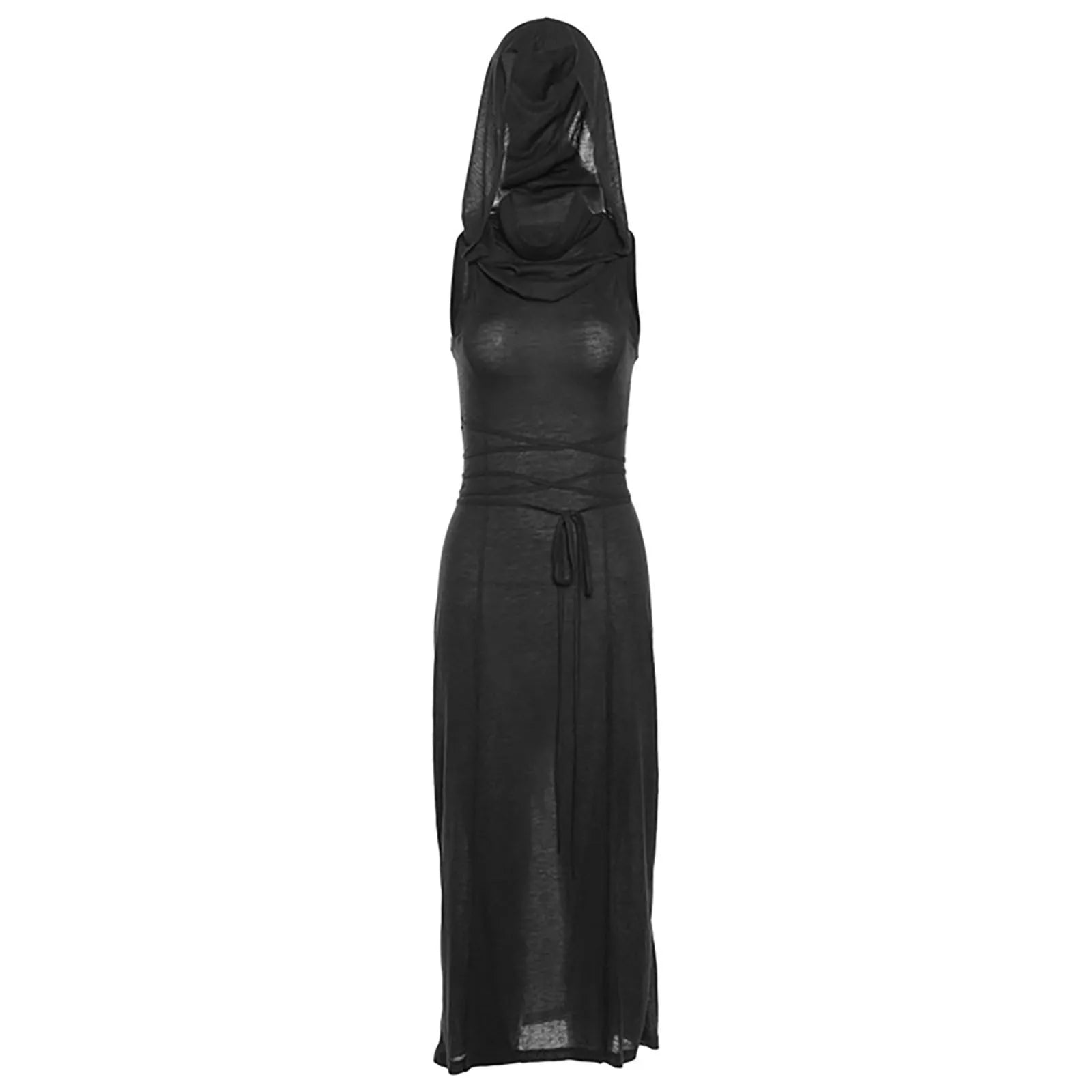 Dresses For Formal Occasions Women'S Summer Fashion Personality New Hooded Loose Solid Color Vestidos En Oferta LiquidacióN