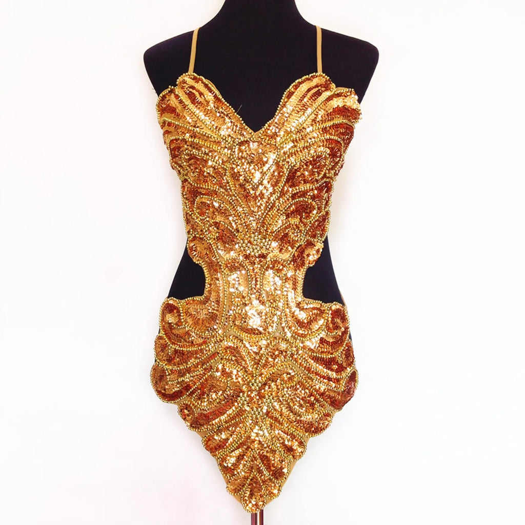 All Sequins Dance Costume Flashy Hip Wrap Performance Wear Women Dress Striped Midi Dress Sexy Dresses For Women Party Casual