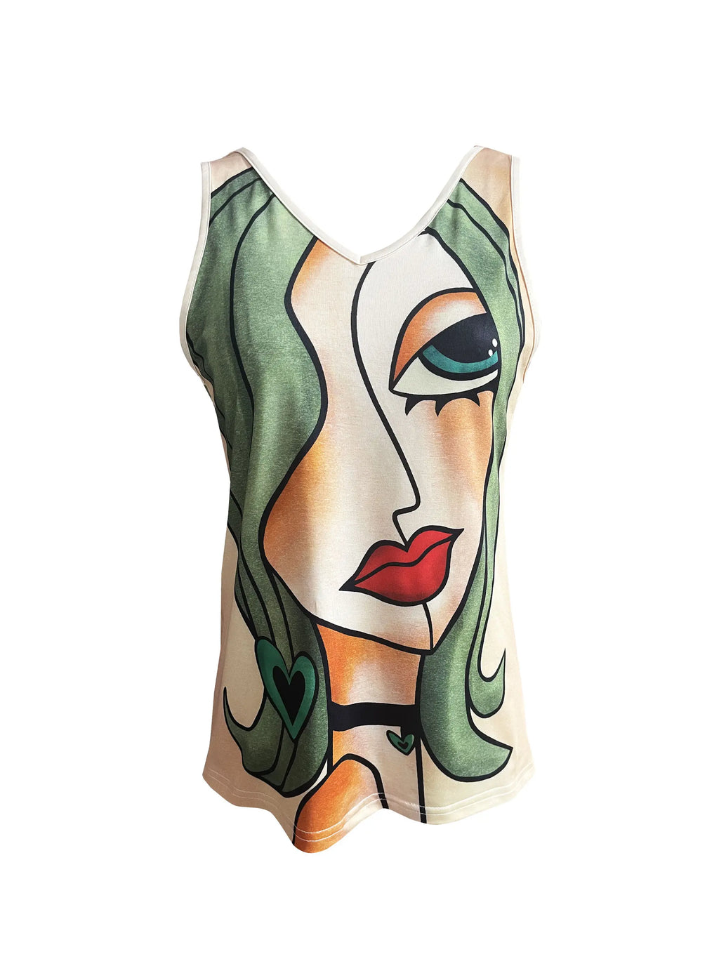 Women's Summer Sleeveless Backless Top, Unique Print with Knot Detail, Ideal for Vacation Outfits, Must - Have Casual Clothes