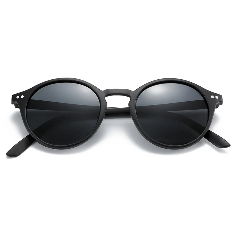 ZENOTTIC Vintage Polarized Sunglasses Men Classical Retro Brand Designer Round Outdoor Driving UV400 Shades Sun Glasses Woman