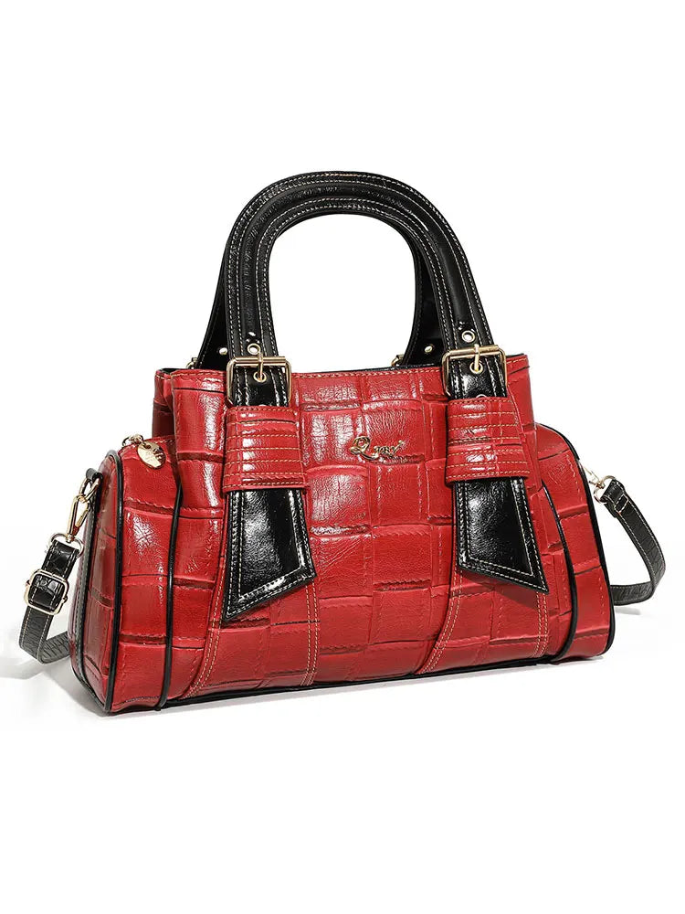 Bag Woman Large Capacity Leather Purse Fashion Designer Top Handle Handbags Women Crossbody Large Bags for Women Set with Wallet
