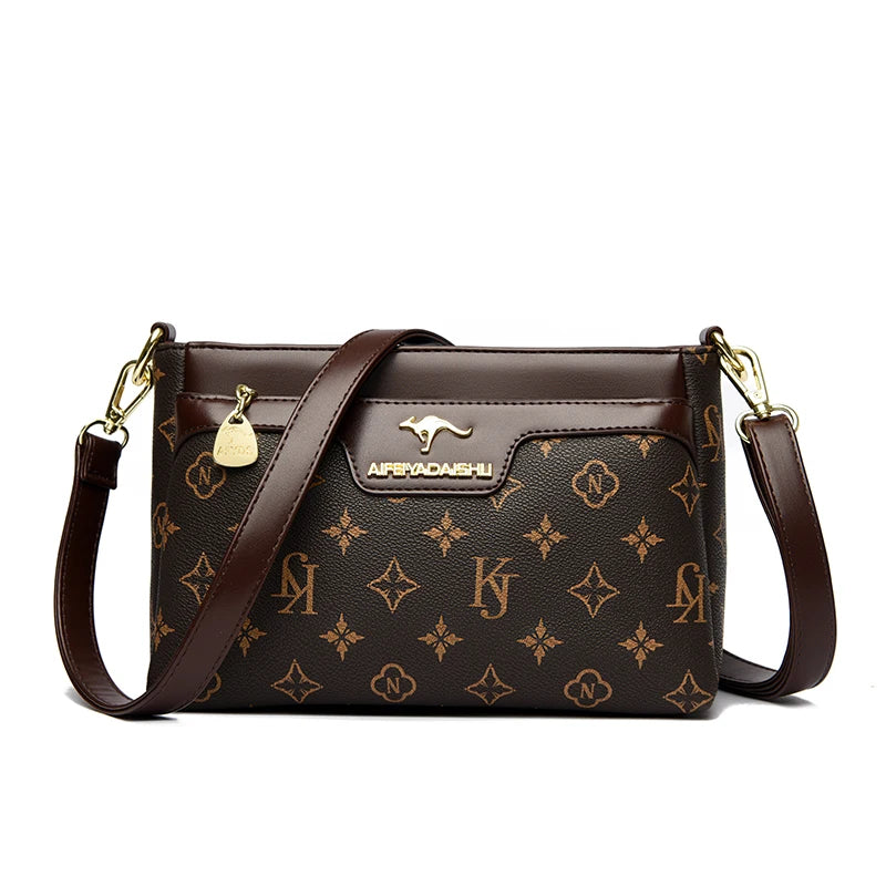 Luxury Handbags Women Bags Designer Crossbody Bags for Women High Quality Soft Print Leather Shoulder Hand Bag Sac A Main New
