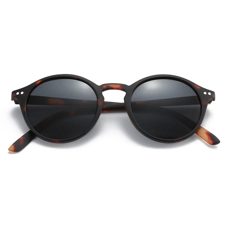 ZENOTTIC Vintage Polarized Sunglasses Men Classical Retro Brand Designer Round Outdoor Driving UV400 Shades Sun Glasses Woman