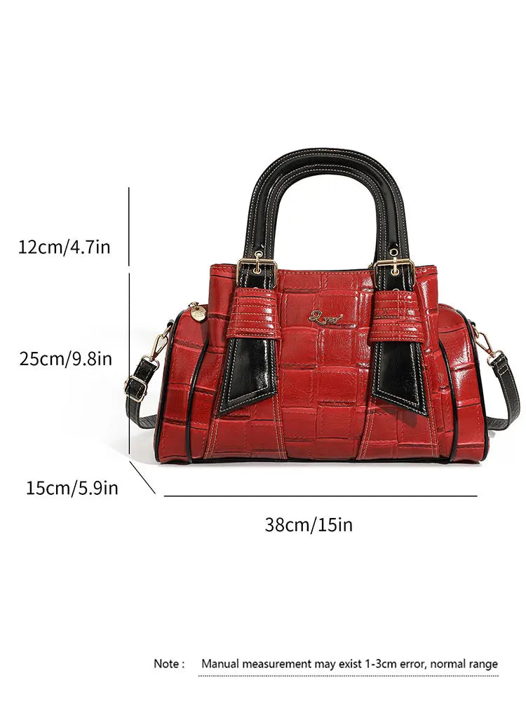 Bag Woman Large Capacity Leather Purse Fashion Designer Top Handle Handbags Women Crossbody Large Bags for Women Set with Wallet
