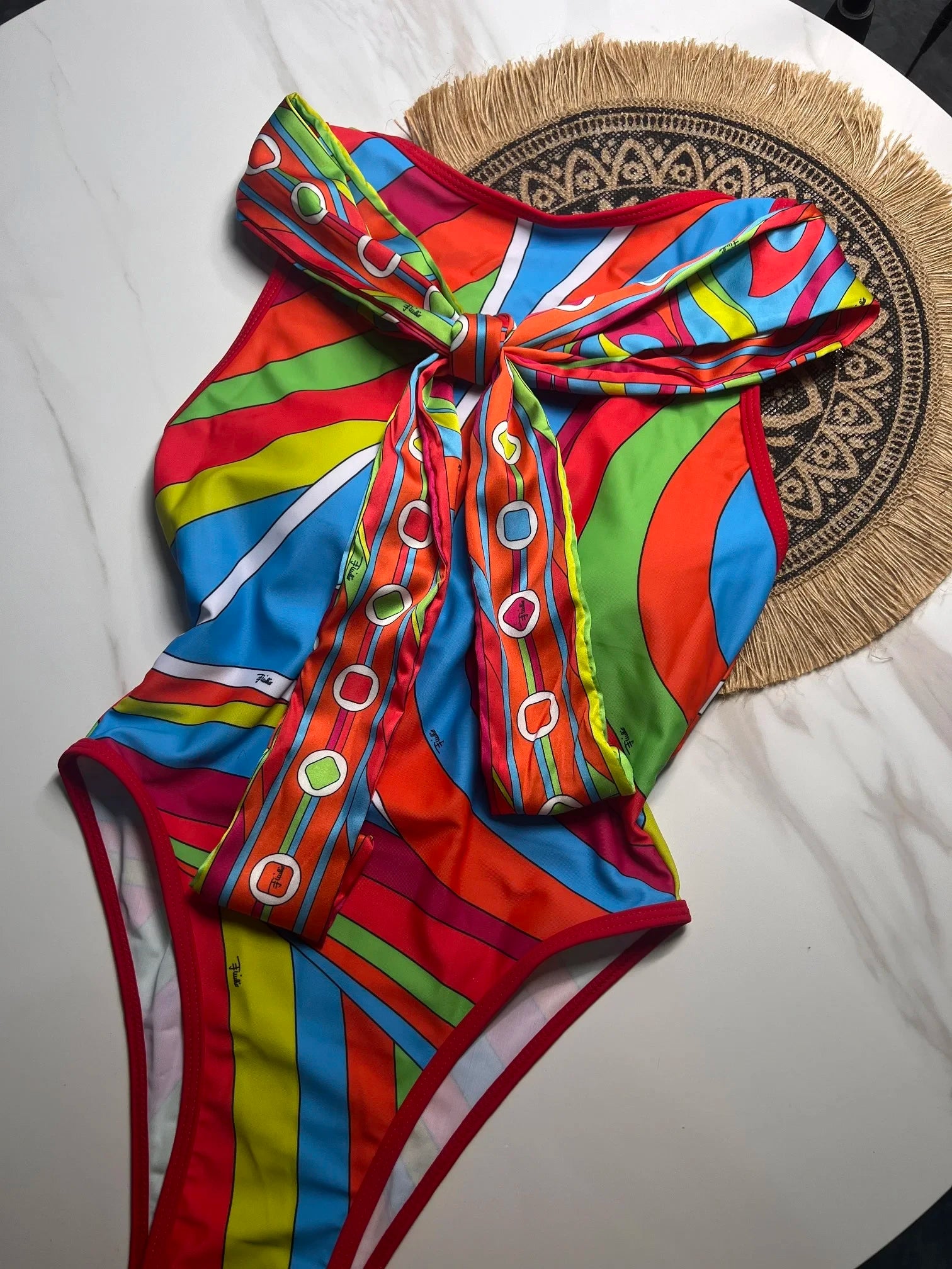 2025 Bikini Headband Swimwear Women's Sexy Swimsuit Designer Brand Lady Beachwear Scarf Bathing Suits