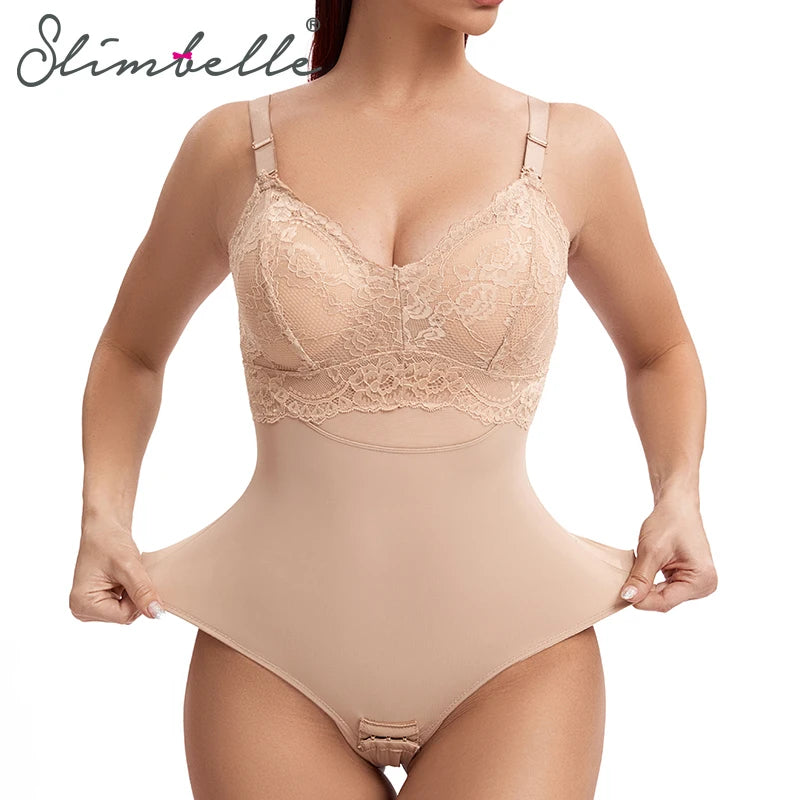 Women's Bodysuits Tummy Control Butt Lifter Shapewear Sleeveless Tops V-Neck Camisole Jumpsuit Waist Trainer Corset Body Shaper