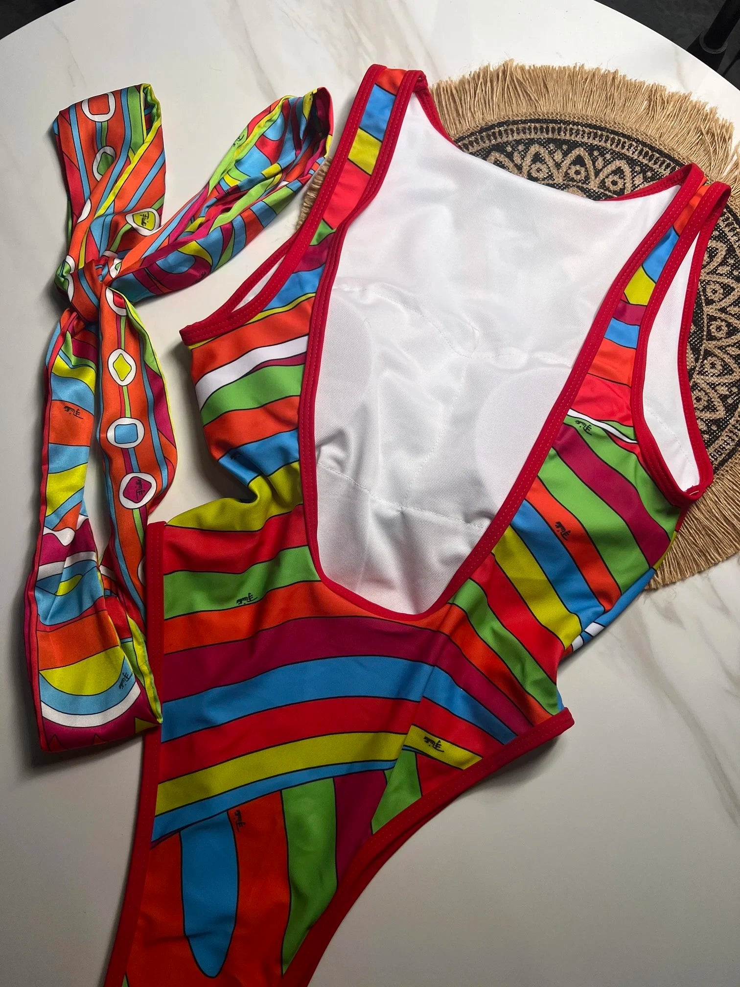 2025 Bikini Headband Swimwear Women's Sexy Swimsuit Designer Brand Lady Beachwear Scarf Bathing Suits