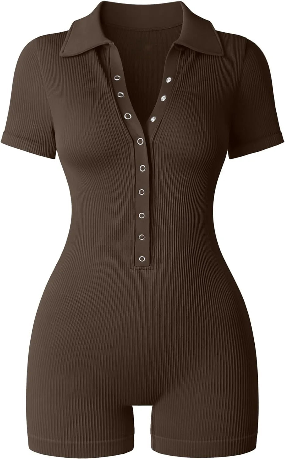 6 Colors Women Yoga Jumpsuit Ribbed V-neck Elastic Waist Cinching Sports Jumpsuit Playsuits Hot Sexy Sweet Women Tops 2024 P8IP