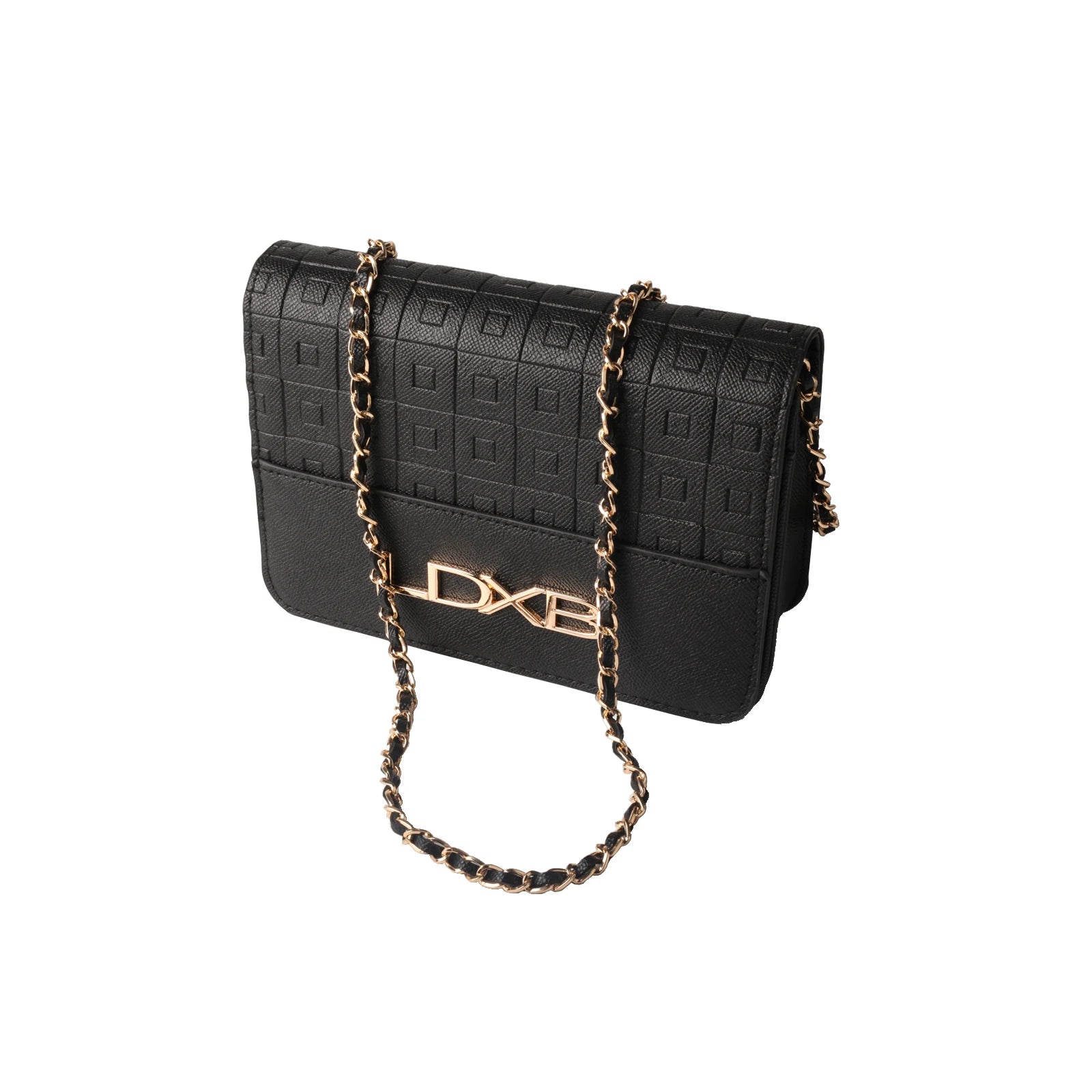 Brand Leather Exquisite Square Print Simple Women's Shoulder Crossbody Bag