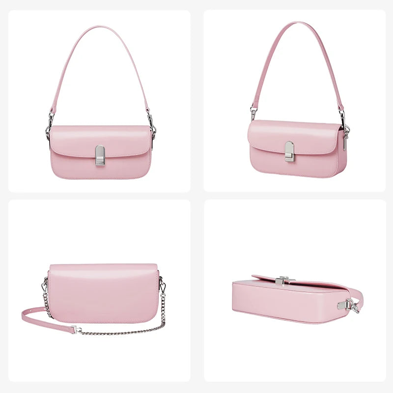 LA FESTIN Handbag Woman 2024 New Women's Bag Leather Bag Shoulder Bag Cross Bag Fashion Designer Luxury Bag Female Bags